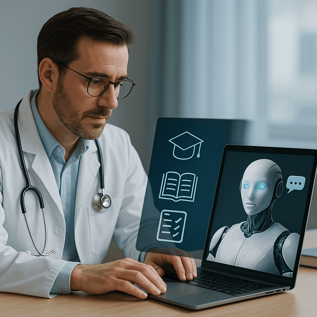Intelligence artificielle et pédagogie médicale